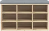 vidaXL Panca per scarpe in rovere Sonoma 82x32x50 cm Anteprima dell’immagine prodotto 4