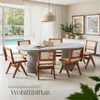 tectake® Holzstuhl Lissy Boho-Stil 48,5 x 53,5 x 83 cm, Produktbild-Vorschau 7