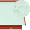 vidaXL Kurník červeno-biely 150x96x110 cm jedľový masív Náhľad obrázku produktu 6
