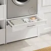 SoBuy Wasmachinekast Wit Met Lades en Planken, Productafbeelding-voorbeeld 8