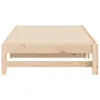 vidaXL Lit de jour extensible 2x(90x190) cm Pin massif Voir les images du produit 10