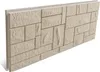 HEXIM Fassadenpaneele 1 Stück 121x50cm EPS Styropor Produktbild-Vorschau 1