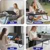 XMTECH Faltbarer Laptoptisch mit 5-stufiger Neigung & Produktbild-Vorschau 3
