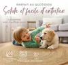 carpetfine Tapis Jute Nele Ronde couleur naturelle beige Ø Voir les images du produit 5