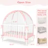 Caveen Babybett Zelt 1.4m Moskitonetz Betthimmel PopUp Produktbild-Vorschau 9