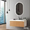 HOKO LED Ovalspiegel mit Metallrahmen 60x100 cm Anti-fog Produktbild-Vorschau 12