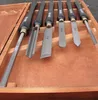 Coffret de 6 gouges de tournage de haute qualité HSS Voir les images du produit 3