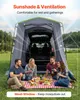 VEVOR Heckklappenzelt Autozelt für 5-9 Personen 323 x 244 x Produktbild-Vorschau 4