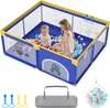 JOIEYOU Laufstall Baby Laufgitter Baby 150x180cm Baby Produktbild-Vorschau 1