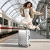 Travelhouse Oslo hliníkový príručný kufor 55 cm strieborný Náhľad obrázku produktu 3