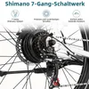 PiXELPiLOT E Bike 26 Zoll, City E-Bikes mit 250W Heckmotor, Produktbild-Vorschau 7