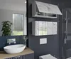 A modern bathroom with a sink, mirror, and cabinets. Produktbild-Vorschau