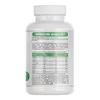 A white bottle of vitamin B complex tablets, showing the back label with nutritional information. Produktbild-Vorschau