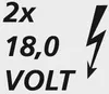 Akku-Laubbläser/Sauger 2x18V | ohne Akku ohne Ladegerät Produktbild-Vorschau 47
