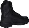 A side view of a black leather boot. Produktbild-Vorschau