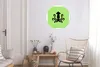 MuchoWow® - Wand Kreis - Das Schlafzimmer - Die Bilder - Produktbild-Vorschau 4