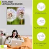 ARTland Leinwandbild Pusteblume Zweisamkeit Größe: 30x30 cm Produktbild-Vorschau 2