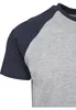 Urban Classics - RAGLAN Contrast T-Shirt grau / navy - XXL Podgląd zdjęcia produktu 5