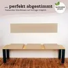 Klemmkissen Sitzkissen mit 2 Leisten, 37cm Klemmtiefe, Produktbild-Vorschau 5