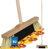 KOTARBAU® Straatbezem - met Houten Steel - 35 cm - Bruin - Productafbeelding-voorbeeld 1