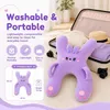 Cuscino da viaggio per bambini – Cuscino a forma di H per Anteprima dell’immagine prodotto 5