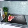 Spritzschutz Herdabdeckplatte Schneidebrett aus Glas T-Bone Produktbild-Vorschau 2