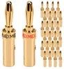 Bananenstecker 4mm schraubbar vergoldet 28x NEXMEX Stecker Produktbild-Vorschau 1