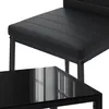 Jídelní stůl sestava Vicco Grand Černá 120 x 75 cm Sada 4 Náhled obrázku produktu 6