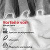 Grafner Wärmedecke Sherpa Fleece mit LED-Display 200x180cm Produktbild-Vorschau 5