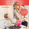 AVANA Muffinová forma z uhlíkové oceli na 12 muffinů Náhled obrázku produktu 2