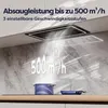 CIARRA, hotte de ventilation encastrable, 52 cm, 500 Voir les images du produit 4