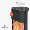 Klarstein Infračervený ohřívač, ohřívač do interiéru, volně Náhled obrázku produktu 6