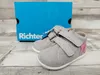 Richter Mädchen Kletthalbschuh grau mit pinkem Stern 25 Produktbild-Vorschau 1