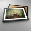 Gerahmtes Poster - Schwarzer Rahmen - Elefant Dschungel Produktbild-Vorschau 3