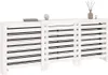 vidaXL Rivestimento per radiatori bianco 210x21x85 cm in Anteprima dell’immagine prodotto 4