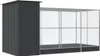 vidaXL Voliere mit Erweiterung Silber 416 x 203 x 216 cm Produktbild-Vorschau 5
