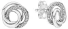 PANDORA Boucles d'oreilles "Always Together" argent avec Voir les images du produit 4