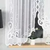 EWELINA - Fertiggardine aus Jacquard mit Schnitt unten - Produktbild-Vorschau 2