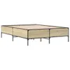 Bettgestell Sonoma-Eiche 150x200 cm Holzwerkstoff und Produktbild-Vorschau 1