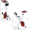 HOMCOM Vélo d'appartement pliable vélo de fitness vélo Voir les images du produit 5