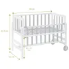 GEUTHER Beistellbett Betty in Natur-Weiß | 45 x 90 cm | Produktbild-Vorschau 12