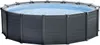INTEX 26384GS Frame Pool 478x124cm Graphit Set Produktbild-Vorschau 1