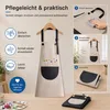 Kinder Malschürze 4er Set, wasserfeste Bastelschürze für Produktbild-Vorschau 4