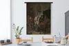 MuchoWow® Wandteppich Wandbehang Der Papageienkäfig - Jan Produktbild-Vorschau 3
