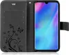 Handytasche für Huawei P30 Lite Blumen Flip Cover Buchhülle Produktbild-Vorschau 6
