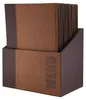 Securit MC-BOX-TRA4-LB, A4, Metall, Kunstleder (PU), Braun, Produktbild-Vorschau 4