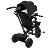 Kinderdreirad Baby-Dreirad Drehbarer Sitz Fahrrad Baby Produktbild-Vorschau 11