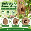 Schmetterlingsfütterer aus Holz, Schmetterlingshaus zum Produktbild-Vorschau 3