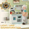 AIYAPLAY Kinderküche, Spielküche mit Lichtern, Geräuschen, Produktbild-Vorschau 4
