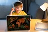 MuchoWow® Laptop Aufkleber Sticker Cover Weltkarte - Gold - Produktbild-Vorschau 3